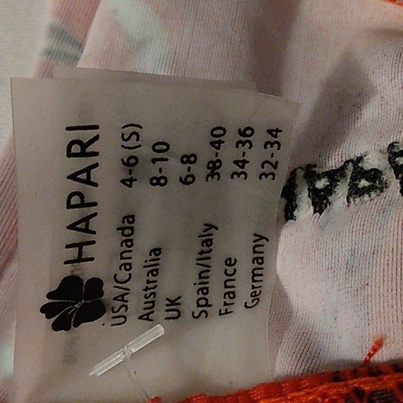 COPY - HAPARI Dragon Push-Up Bikini Top Sz small - Picture 7 of 8